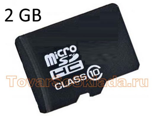 Карта памяти  micro SD   2GB