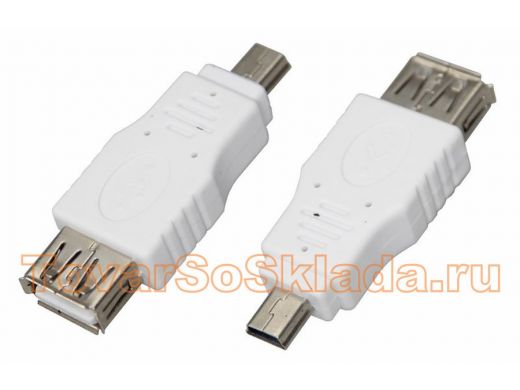 miniUSB штекер / USB гнездо переходник