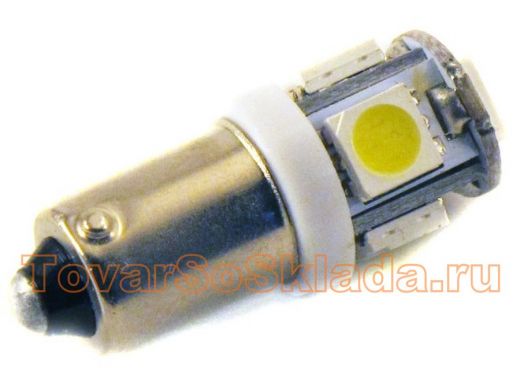 T8 (BA9S) цоколь лампа автомобильная светодиодная LED