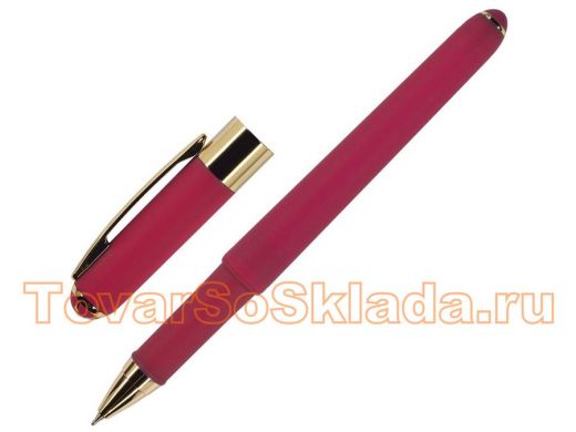 Ручка шариковая BRUNO VISCONTI Monaco, пурпурный корпус, узел 0,5 мм, линия 0,3 мм, синяя, 20-0125/2