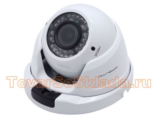 IP видеокамера купольная 3Mp  Орбита OT-VNI31 IP видеокамера (2048*1536, 3Mpix, 2,8-12мм, металл)