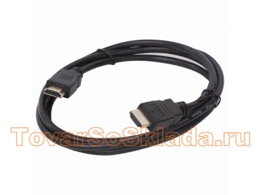 Шнур  HDMI / HDMI  1,5м  SONNEN Economy, для передачи цифрового аудио-видео, черный