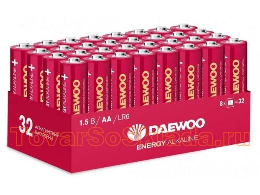Батарейка LR6  Daewoo Energy  PACK-32