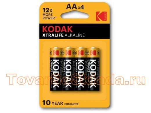 Батарейка LR6  Kodak XTRALIFE (4)