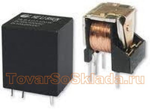 Электромагнитное реле  HLS-4117 (DC12V-20A-2C) 17.5x15.0x20 контакты под пайку'