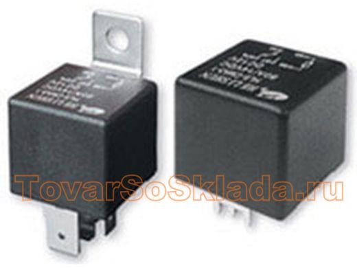 Электромагнитное реле  HLS-CMA3-1 (DC12V-80A-1C) 28x28x26  контакты под разъем 6,3mm'