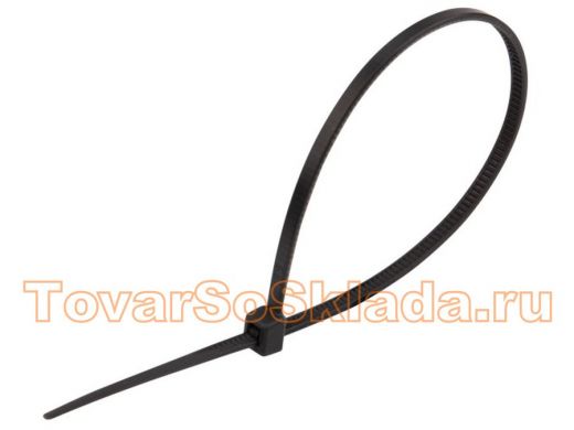 150x3,0мм кабельный хомут (стяжка нейлонoвая) nylon (100 шт) черный REXANT 07-0151