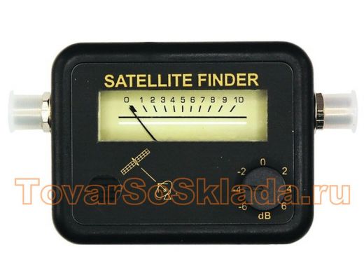 Прибор для настр. спут. антенн SAT FINDER SF-95 индикатор уровня , 950-2050МГц, Gain 12db. DC 12-18V