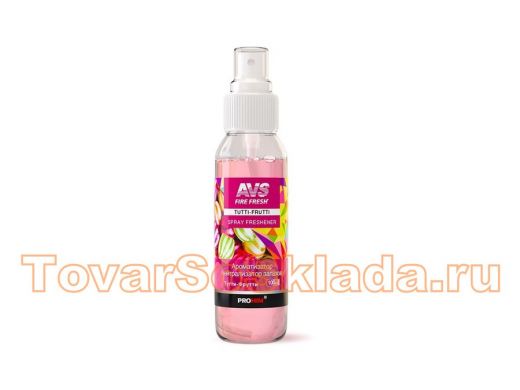 Ароматизатор-нейтрализатор запахов AVS AFS-012 Stop Smell (аром.Tutti-frutti/ТуттиФрут.)(спрей100мл)