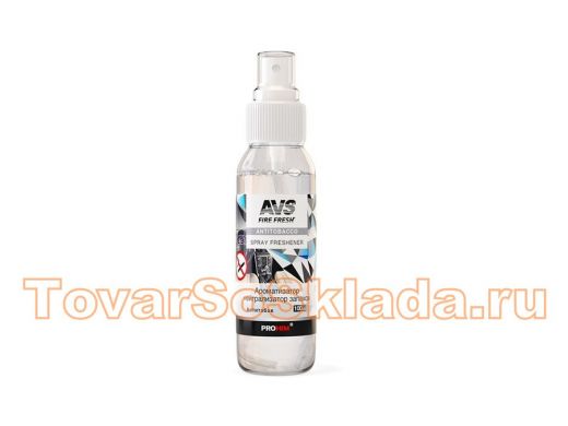 Ароматизатор-нейтрализатор запахов AVS AFS-017 Stop Smell (аром Antitobacco/Антитабак.)(спрей100мл.)