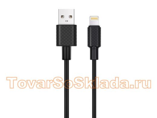 Шнур USB / Lightning (iPhone) AVS (1м USB 2.0) IP-541 (пакет)
