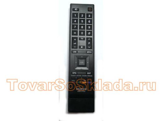 Телевиз. пульт универс.   (для  TOSHIBA, LCD) RM-L1106, (3D), корпус CT-90345'