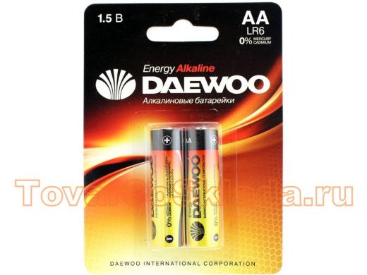 Батарейка LR6  Daewoo Energy BL-2 (цена за 1 элемент)