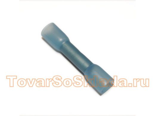 Соединит. гильза термоусадочная синяя, (BHT) 1,5-2,5 мм2 (d2 -2,3мм, L -36мм)  108115