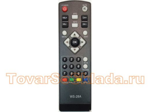 Телевиз. пульт IPTV HD (ТВ приставка) МТС WS-28A