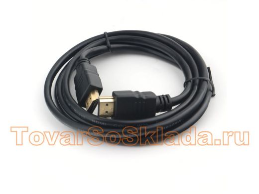 Шнур  HDMI / HDMI  1,5м  Гарнизон GCC-HDMI-1.5M, 1.5м, v1.4, M/M, черный, пакет