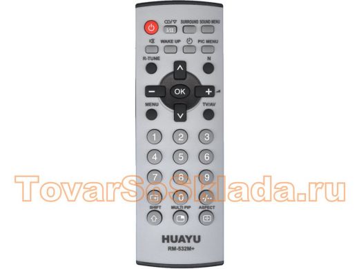 Телевиз. пульт HUAYU (for PANASONIC) RM-532M+ корпус EUR7717010 универсальный пульт