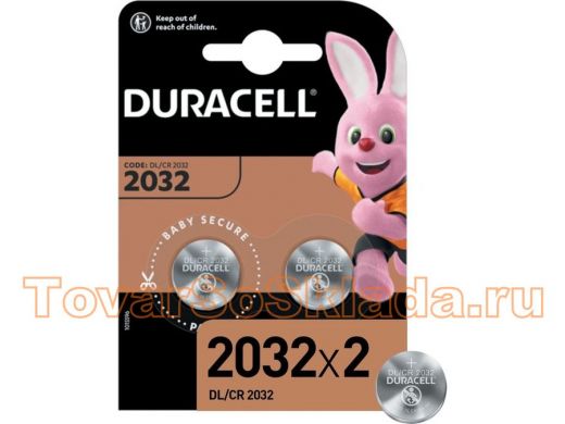 Эл-т питания  Duracell  CR2032  BL- 5x1