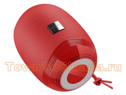 Колонка Borofone BR6 Miraculous, Bluetooth, 5Вт, microSD, USB, AUX, FM, красная