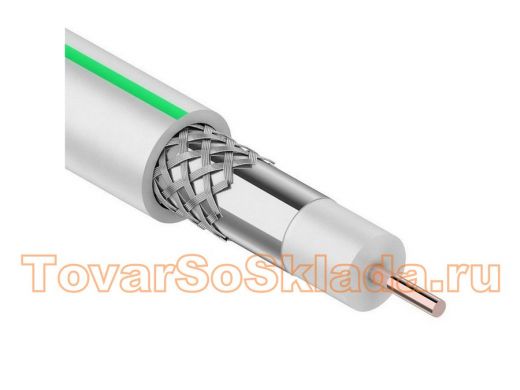 Коаксиальный кабель SAT 703B CCS/Al 75% 75 Ом 100m цена за 1шт