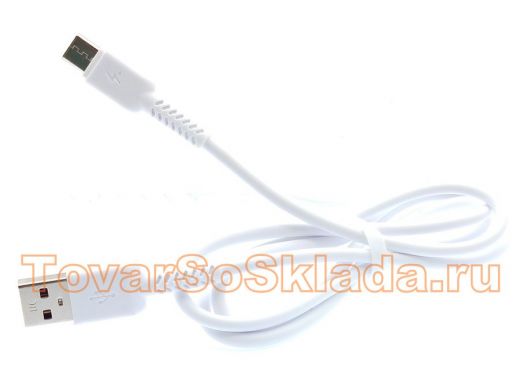 Шнур USB / Type-C Орбита OT-SMT27 Белый кабель USB 3A (TYPE C) 1м