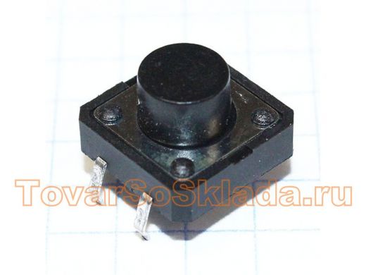 Кнопка 12х12х3,5мм H-клавиши=3,5мм 4 вывода (горизонтальная установка) KAN1211/KFC-012