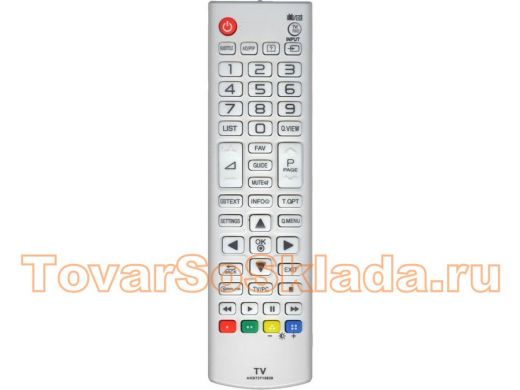 Телевиз. пульт  LG  AKB73715639 ic SMART TV белый (WHITE , маленький корпус )