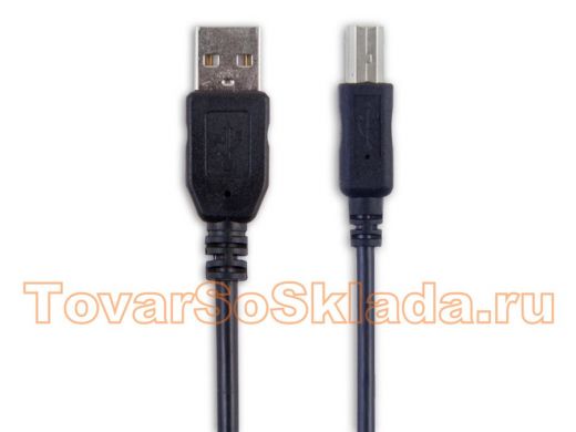 Шнур USB A штекер 2.0 / USB B штекер 1,8 м (Принтерный) SP3097