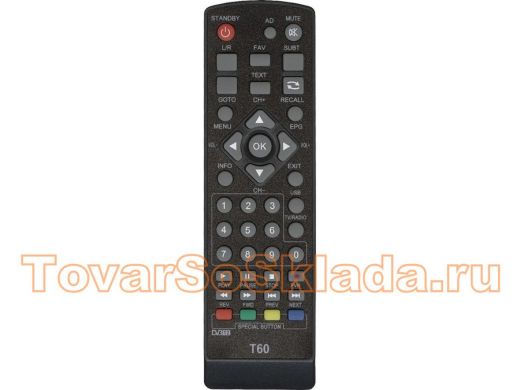 Пульт для Selenga T60, T40 dvb-t2 ic delLy TV