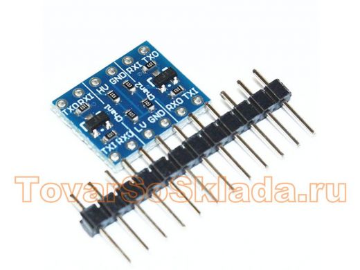 Arduino 3460-1: Модуль преобразования логических уровней IIC I2C 2 канала DC3-5V