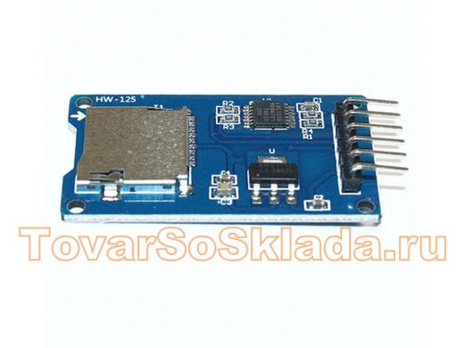 Arduino 3002: Модуль чтения карты (картридер) microSD TF