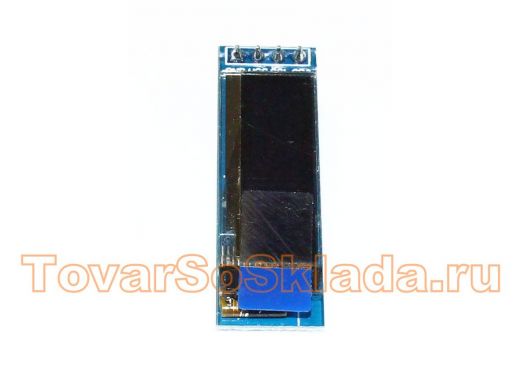 Arduino 4020-3: Дисплейный модуль 128х64 OLED СИНИЙ I2C (контроллер SSD1306)