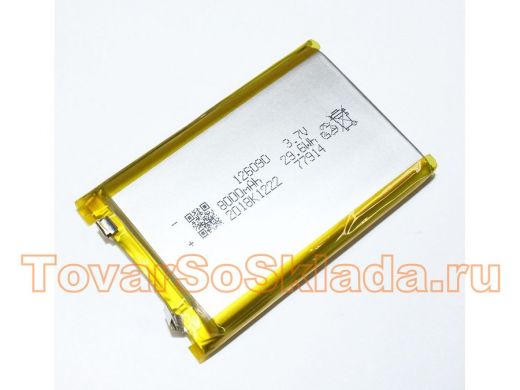 Аккумулятор Li-pol PL 8000mAh, 3.7V 116090 (11х60х90мм) (97392)