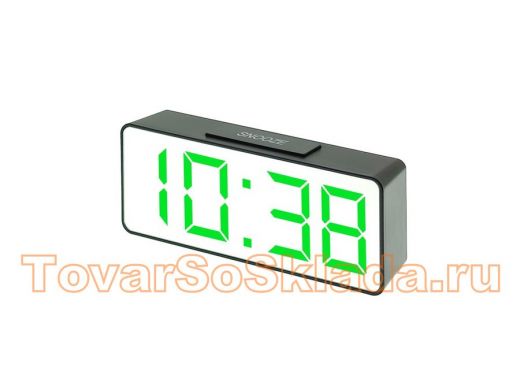 VST 886-4 Зеленые часы настольные (без блока)