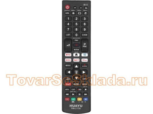 Huayu для LG RM-L1726 универсальный пульт для всех моделей LG TV ( ФУНКЦИИ IVI , NETFLIX, PRIME VIDE