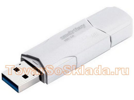 накопитель USB, 64GB Smartbuy Clue White