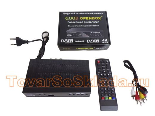 DVB-211413 OPENBOX GOLD DVB-009 металлический корпус, дисплей, приставка для цифрового телевидения