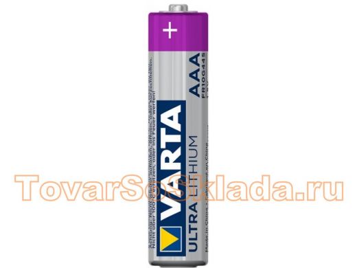 Батарейка LR03  Varta 6103  BL-2 ULTRA Lithium