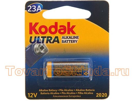 Элементы питания  23A  Kodak MAX 23А BL-1