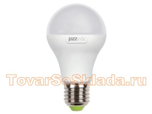 Светодиодная лампа A60 Е27  7W 5000K  JazzWay PLED-ECO  570Lm  230/50