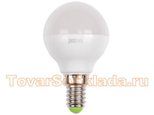 Светодиодная лампа JazzWay PLED-SUPER POWER  G45  7W=60W  5000K  560Lm  E14   230/50