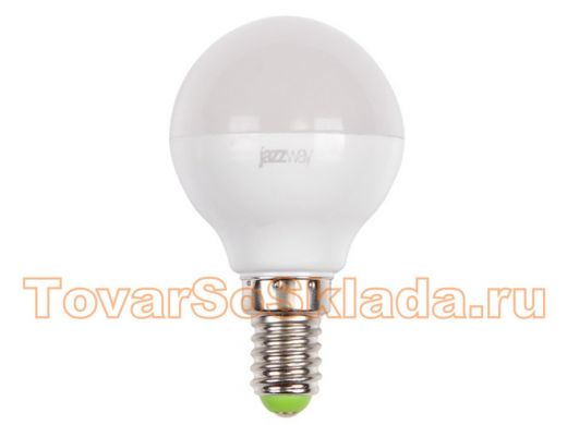 Светодиодная лампа JazzWay PLED-SUPER POWER  G45  9W=75W  5000K  820Lm  E14   230/50