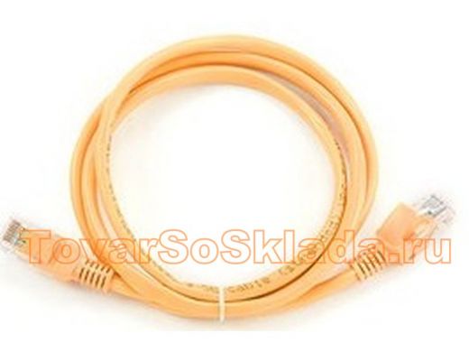 Патч-корд Cablexpert PP22-2M/O кат. 5e, 2м, FTP литой, многожильный (оранжевый) PP22-2M/O
