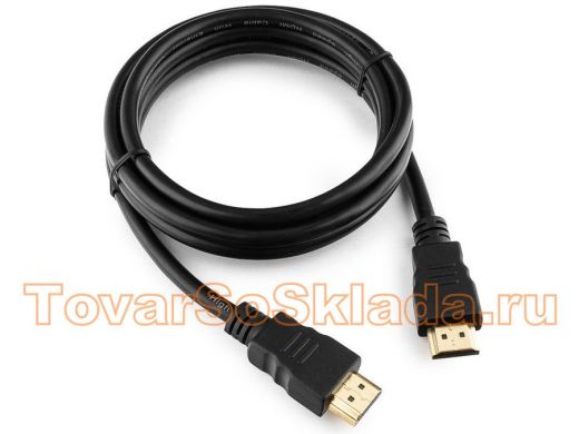 Шнур  HDMI / HDMI  1,8м  Cablexpert  CC-HDMI4-6, v2.0, 19M/19M, черный, позол.разъемы, экран