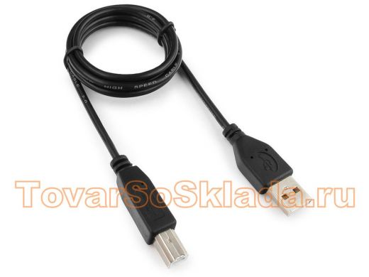 Кабель USB 2.0 Гарнизон GCC-USB2-AMBM-1M, AM/BM, 1м, пакет GCC-USB2-AMBM-1M