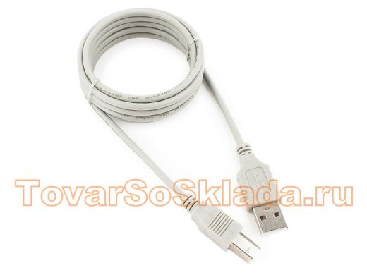 Кабель USB 2.0 Gembird CC-USB2-AMBM-6, AM/BM, 1.8м, пакет CC-USB2-AMBM-6