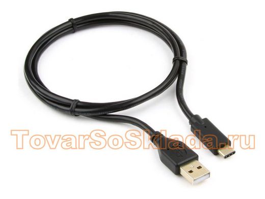 Шнур USB / Type-C Cablexpert CCP-USB2-AMCM-1M, USB2.0 AM/ USB Type-C, 1м, пакет