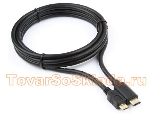 Шнур USB / Type-C Cablexpert CCP-USB2-mBMCM-6, USB2.0 microBM/USB Type-C, 1.8м, пакет