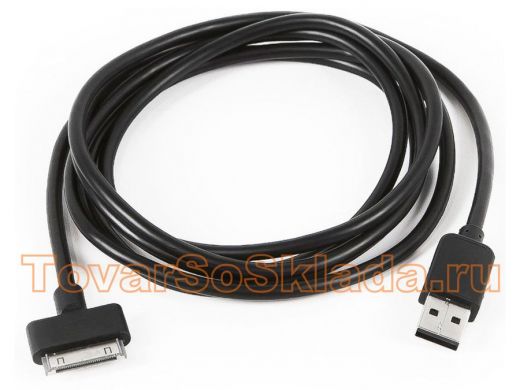 Шнур USB / Lightning (iPhone) Gembird CC-USB-AP1MB AM/App, iPod/iPad, 1м, черный, пакет
