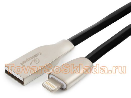 Шнур USB / Lightning (iPhone) Cablexper CC-G-APUSB01Bk-1.8M чёрный